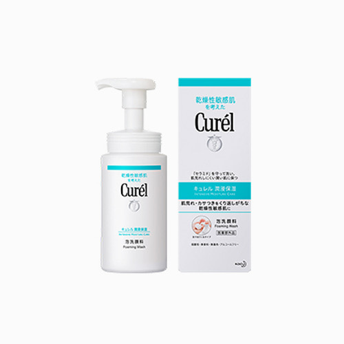 [CUREL] 큐렐 Foam Facial Wash 150ml, 민감성피부용