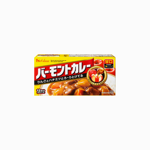japantop-[HOUSE] 바몬드카레 아마구치 달콤한맛 230g