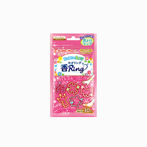 japanview-[KINCHO] 킨쵸 무시요케 벌레 퇴지 패션 향기 반지 30개입 핑크