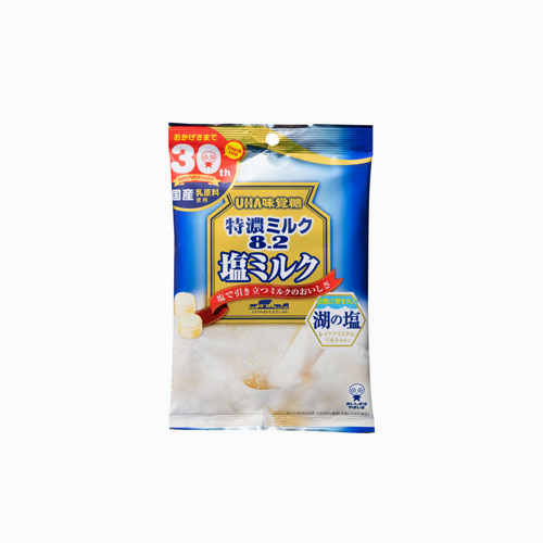 재팬픽-[UHA 미각당] 특농밀크 캔디 8.2 소금우유맛