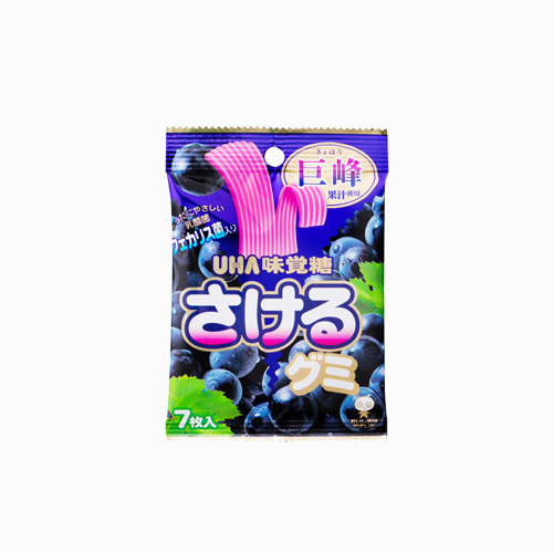 japanview-[UHA 미각당] 사케루 포도맛 젤리 7개입